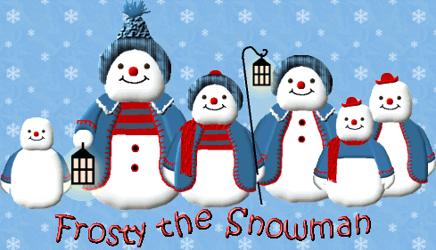 The Singing Snowmen - "Frosty the Snowman"